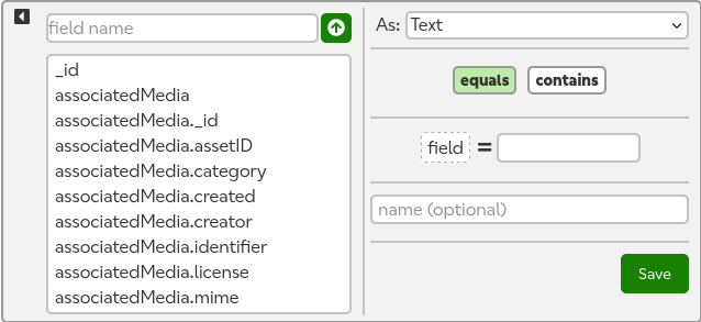 The term editor, as it appears when first shown.