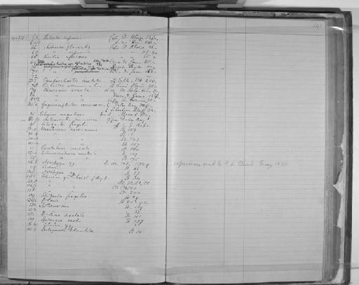 Asterias glacialis Linnaeus, 1758 - Zoology Accessions Register: Annelida & Echinoderms: 1884 - 1923: page 141