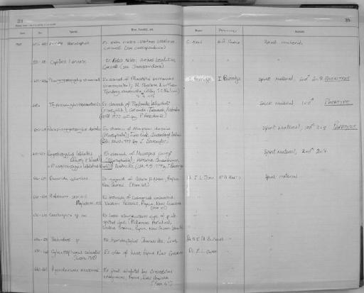 Ascaridia colombae - Zoology Accessions Register: Aschelminth N4: 1977 - 1989: page 39