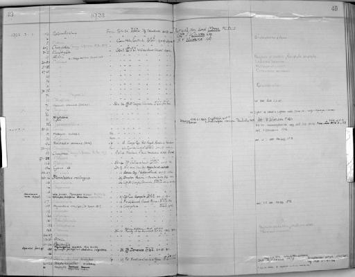 Stomolophus Agassiz, 1860 - Zoology Accessions Register: Coelenterata: 1934 - 1951: page 49