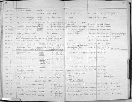 Xenalytus scotophillus - Zoology Accessions Register: Crustacea (Entomostraca): 1982 - 1993: page 51