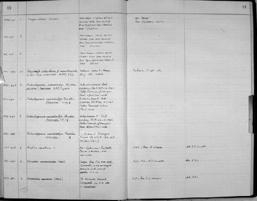 Crangon allmani Kinahan - Zoology Accessions Register: Crustacea: 1969 - 1976: page 80