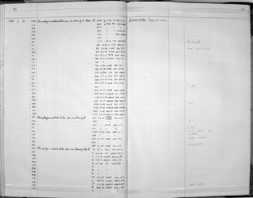 Zoology Accessions Register: Coelenterata: 1958 - 1964: page 13