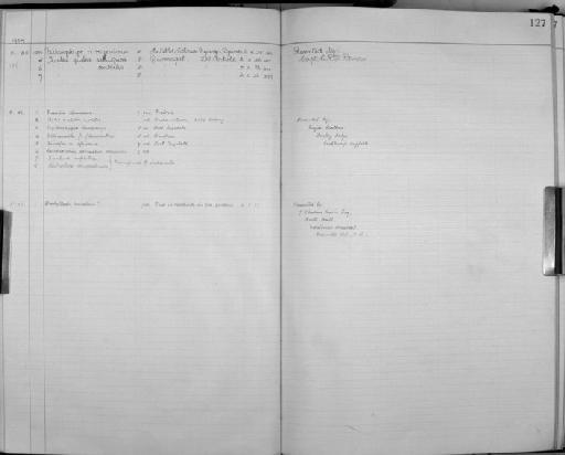 Lamprotornis corruscus corruscus Nordmann, 1835 - Zoology Accessions Register: Aves (Skins): 1926 - 1929: page 127