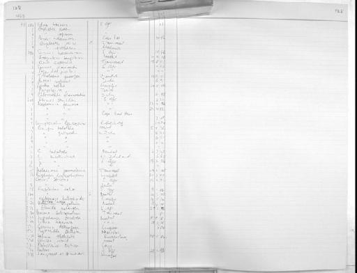 Serinus canicollis - Bird Group Collector Register: Aves - Hewitt Collection: 1969: page 128