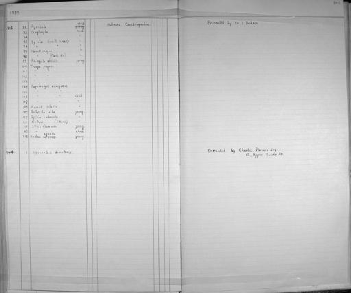 Caprimulgus europaeus europaeus - Zoology Accessions Register: Aves (Skins): 1837 -1853: page 842