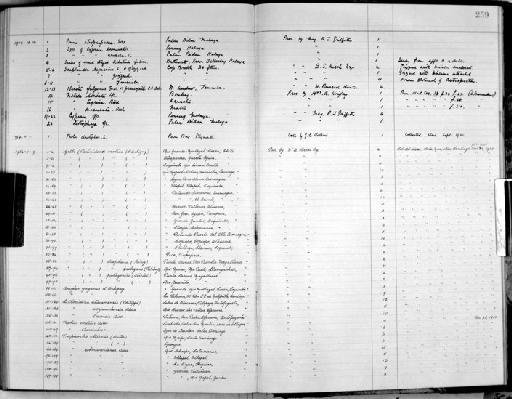 Lithophaga Röding, 1798 - Zoology Accessions Register: Mollusca: 1938 - 1955: page 259