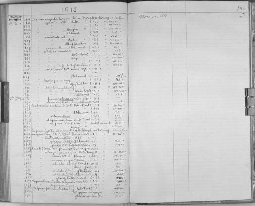 Marginulina glabra D'Orbigny - Zoology Accessions Register: Spongiida & Protozoa: 1887 - 1918: page 193