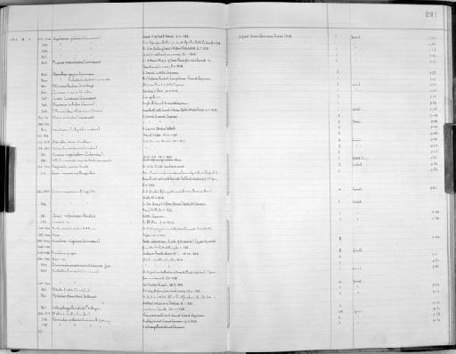 Cypraea cineria Gmelin, 1791 - Zoology Accessions Register: Mollusca: 1938 - 1955: page 241