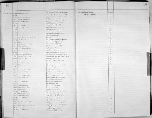 Ostrea Linnaeus, 1758 - Zoology Accessions Register: Mollusca: 1956 - 1978: page 16