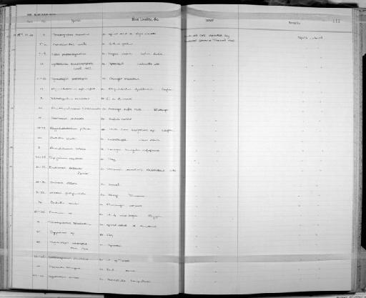 Hymenolepis interruptus Clerc, 1906 - Zoology Accessions Register: Platyhelminth: 1971 - 1981: page 113