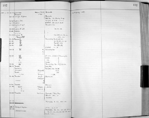 Zoology Accessions Register: Crustacea: 1935 - 1962: page 102