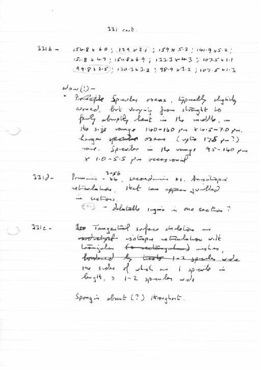 Haliclona viscosa - Porifera documentation