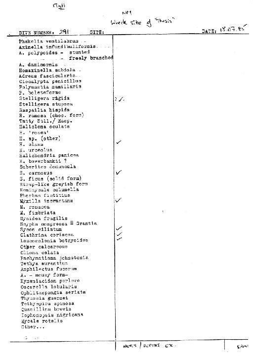 Myxilla Schmidt, 1862 - Spurrier Mull notes 11 (CSC 47 to 67).jpg