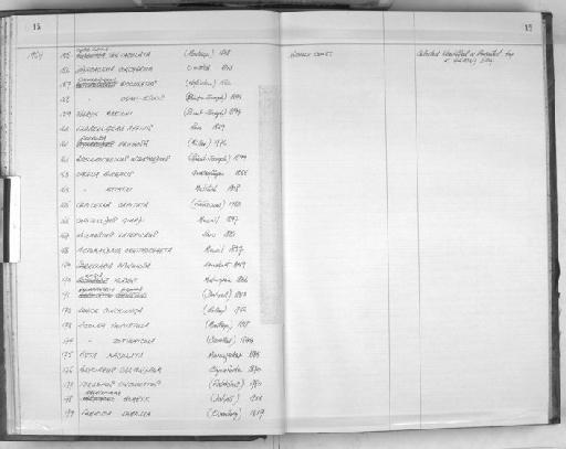 Caulleriella caputesocis (Saint-Joseph,  1894) - Zoology Accessions Register: Polychaeta: 1967 - 1989: page 15