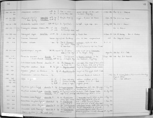 Diexanthema nudum Boxshall & Harrison, 1988 - Zoology Accessions Register: Crustacea (Entomostraca): 1982 - 1993: page 40