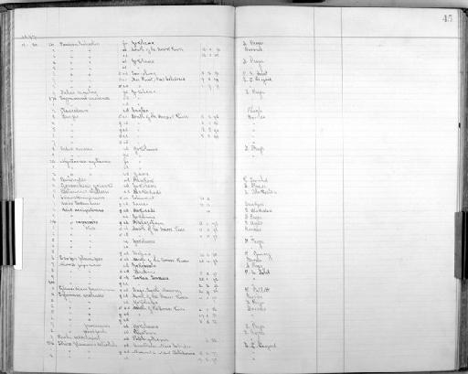 Strix woodfordii woodfordi - Bird Group Collector's Register: Aves - Seebohm & Hargitt Collection: 1896 - 1898: page 45