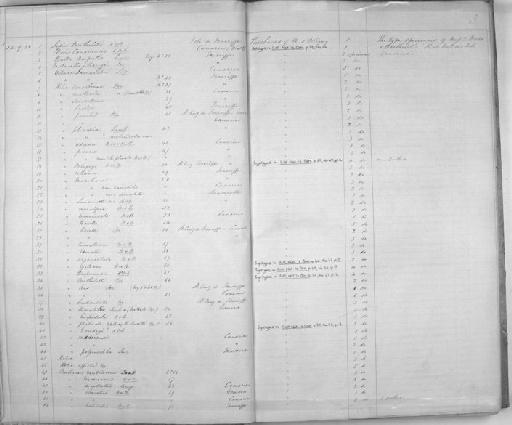 Doris canariensis subterclass Ringipleura d'Orbigny, 1839 - Zoology Accessions Register: Mollusca: 1854 - 1857: page 3