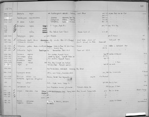 Chthamalus fragilis Darwin, 1854 - Zoology Accessions Register: Crustacea (Entomostraca): 1963 - 1982: page 219