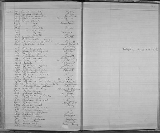 Evarne impar Johnston - Zoology Accessions Register: Annelida & Echinoderms: 1884 - 1923: page 127