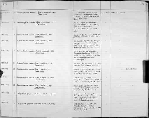 Paranarthrura borealis Bird & Holdich, 1989 - Zoology Accessions Register: Crustacea: 1984 - 1991: page 273