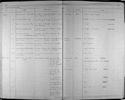 Steganodermatoides maceri Bray & Gibson, 1986 - Zoology Accessions Register: Platyhelminth: 1981 - 1987: page 129