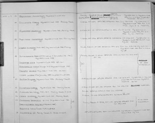 Amphiblestrum inermis (Kluge, 1914) - Zoology Accessions Register: Bryozoa: 1971 - 1986: page 93