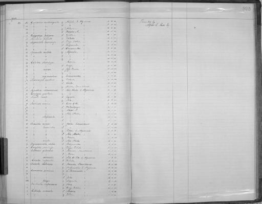 Cercomela dubia - Zoology Accessions Register: Aves (Skins): 1900 -1902: page 325