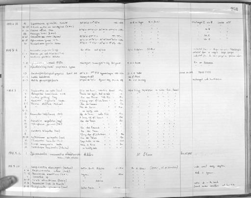 Luidia euclathrata - Zoology Accessions Register: Echinodermata: 1935 - 1984: page 256