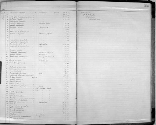 Ptilinopus porphyraceus fasciatus Peale, 1848 - Zoology Accessions Register: Aves (Skins): 1923 - 1926: page 355