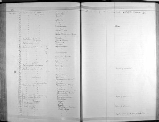 Saxicola torquata - Zoology Accessions Register: Aves (Skins): 1874 -1880: page 166