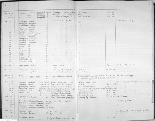 Nicorhiza rockallensis Lincoln & Boxshall, 1983 - Zoology Accessions Register: Crustacea (Entomostraca): 1982 - 1993: page 7