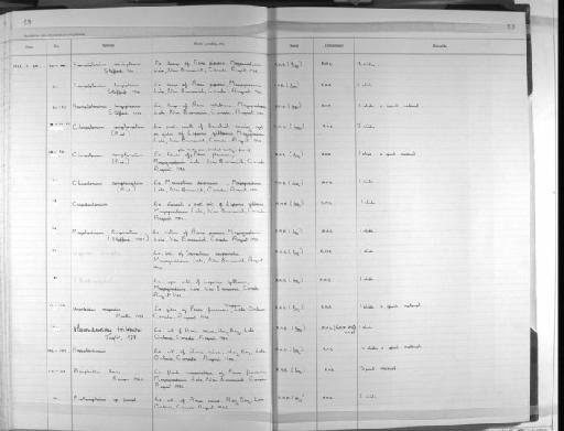Urocleidus adspectus Mueller, 1936 - Zoology Accessions Register: Platyhelminth: 1981 - 1987: page 69