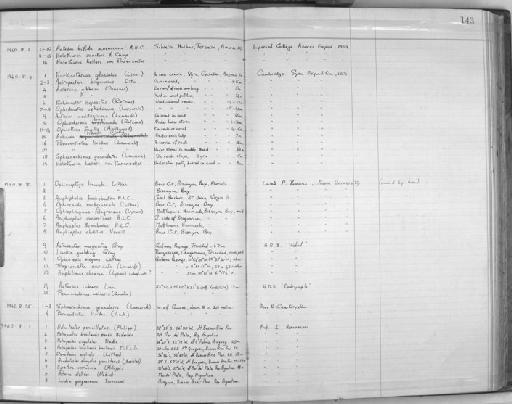 Luidia quequenensis Bernasconi, 1942 - Zoology Accessions Register: Echinodermata: 1935 - 1984: page 143