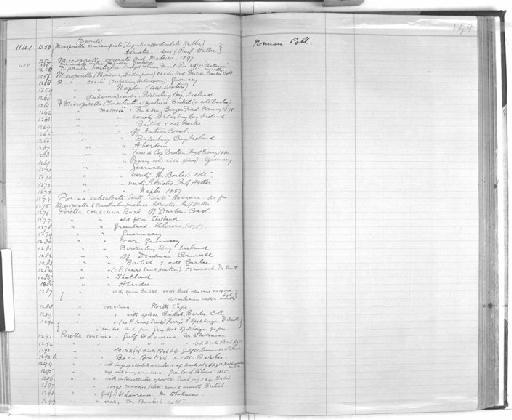 Porella concinna (Busk, 1854) - Zoology Accession Register: Hydrozoa - Polyzoa - Tunicata: 1887 - 1921: page 149